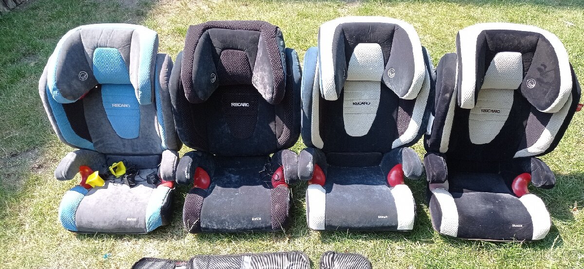 Dětské autosedačky Recaro Monza 4ks