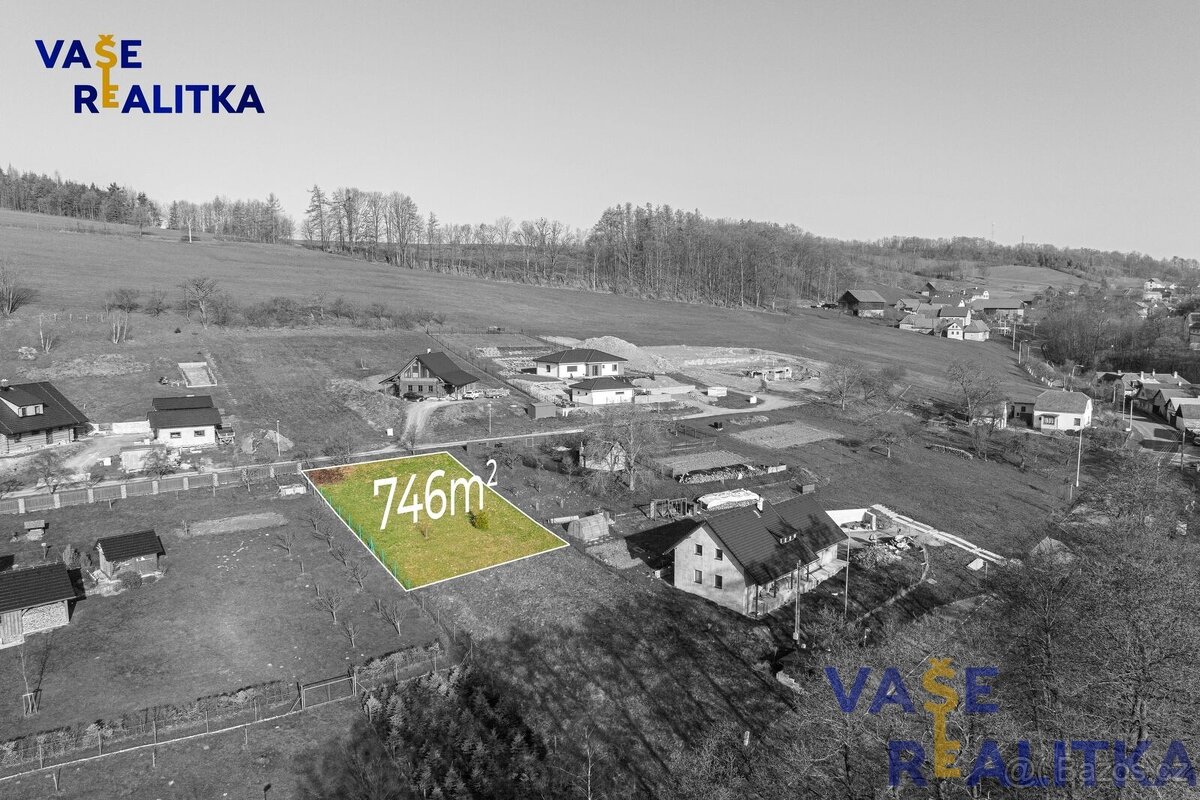 Prodej, stavební pozemek, Partutovice, okr. Přerov