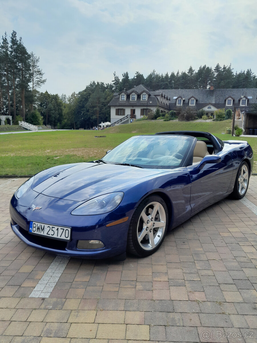 Chevrolet Corvette C6 Targa Z51 Borla HeadUp 3LT Manual