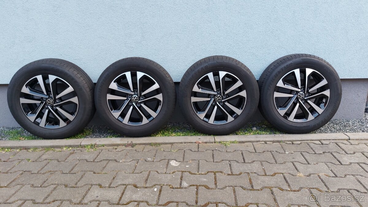 Alu kola 5x100 r15 originál vw Polo letní pneu