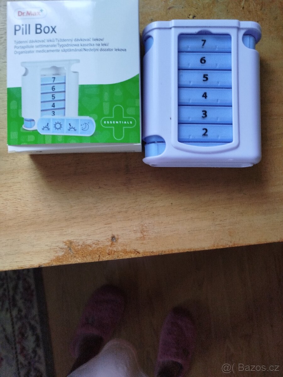 Organizér na léky
