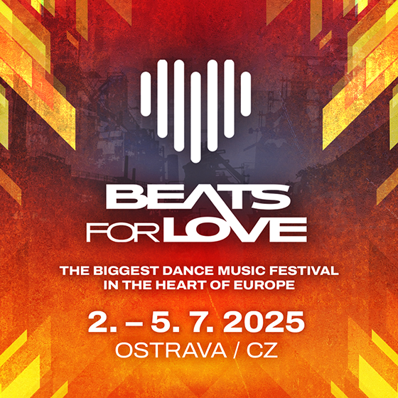 1x lístek na Beats for love 2.-5.7. 2025 - Ostrava
