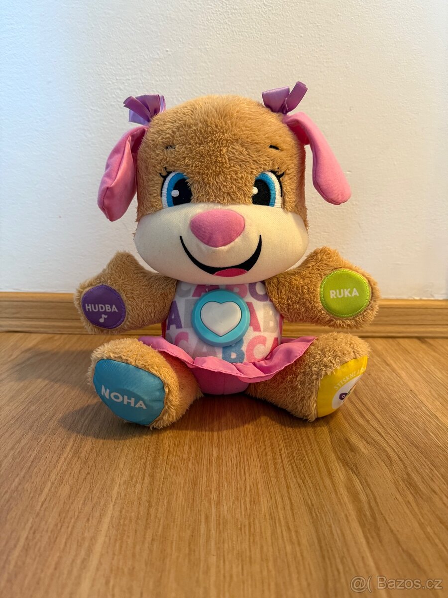 Fisher Price mluvící pejsek holka