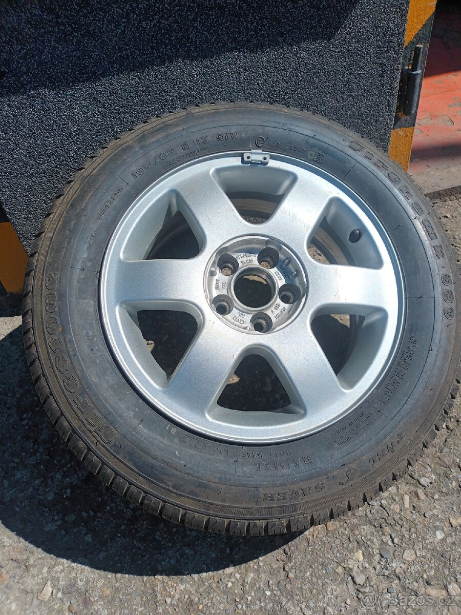 Originální rezerva audi 5x100r15