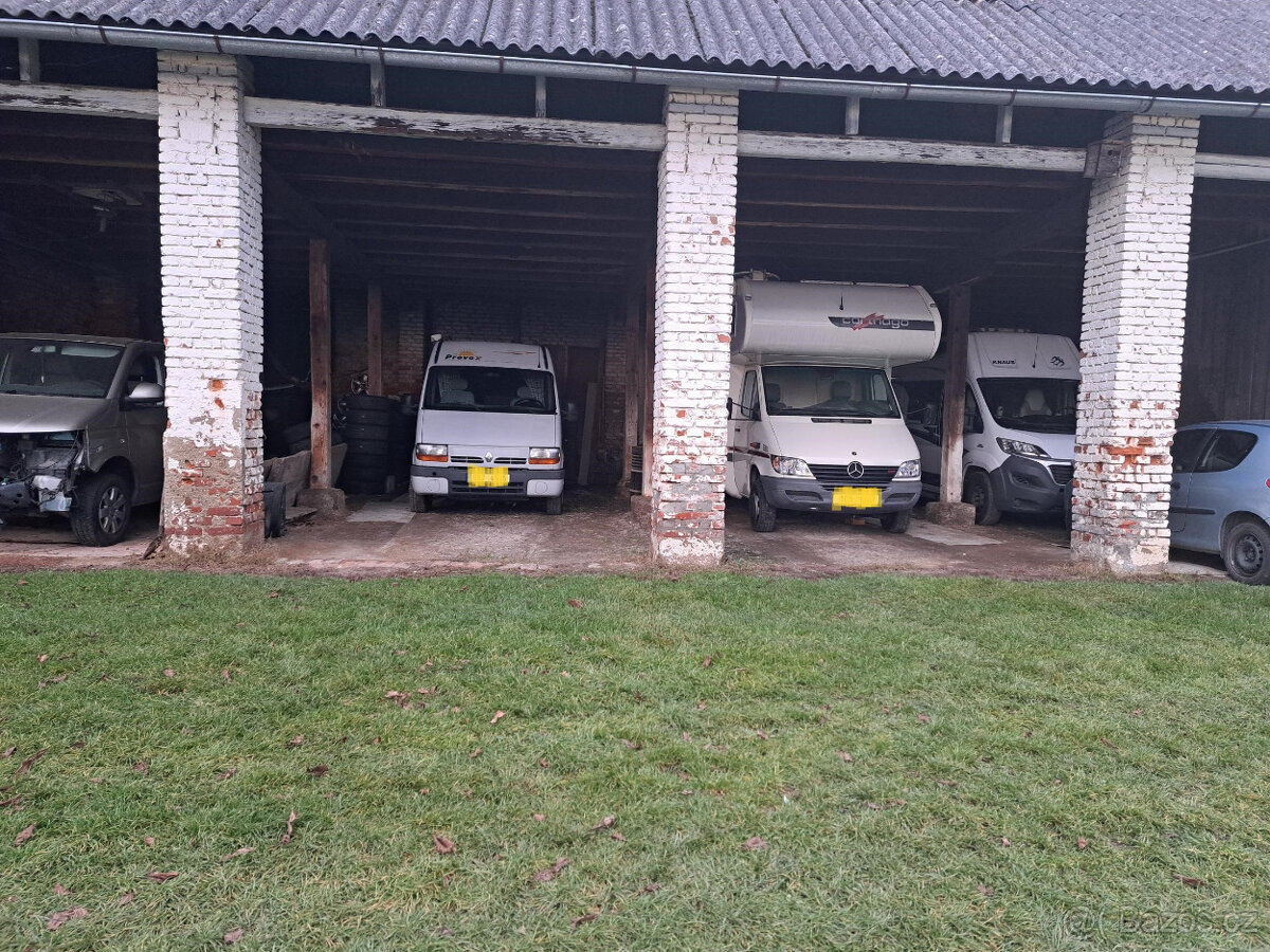 Obytné auto - parkování