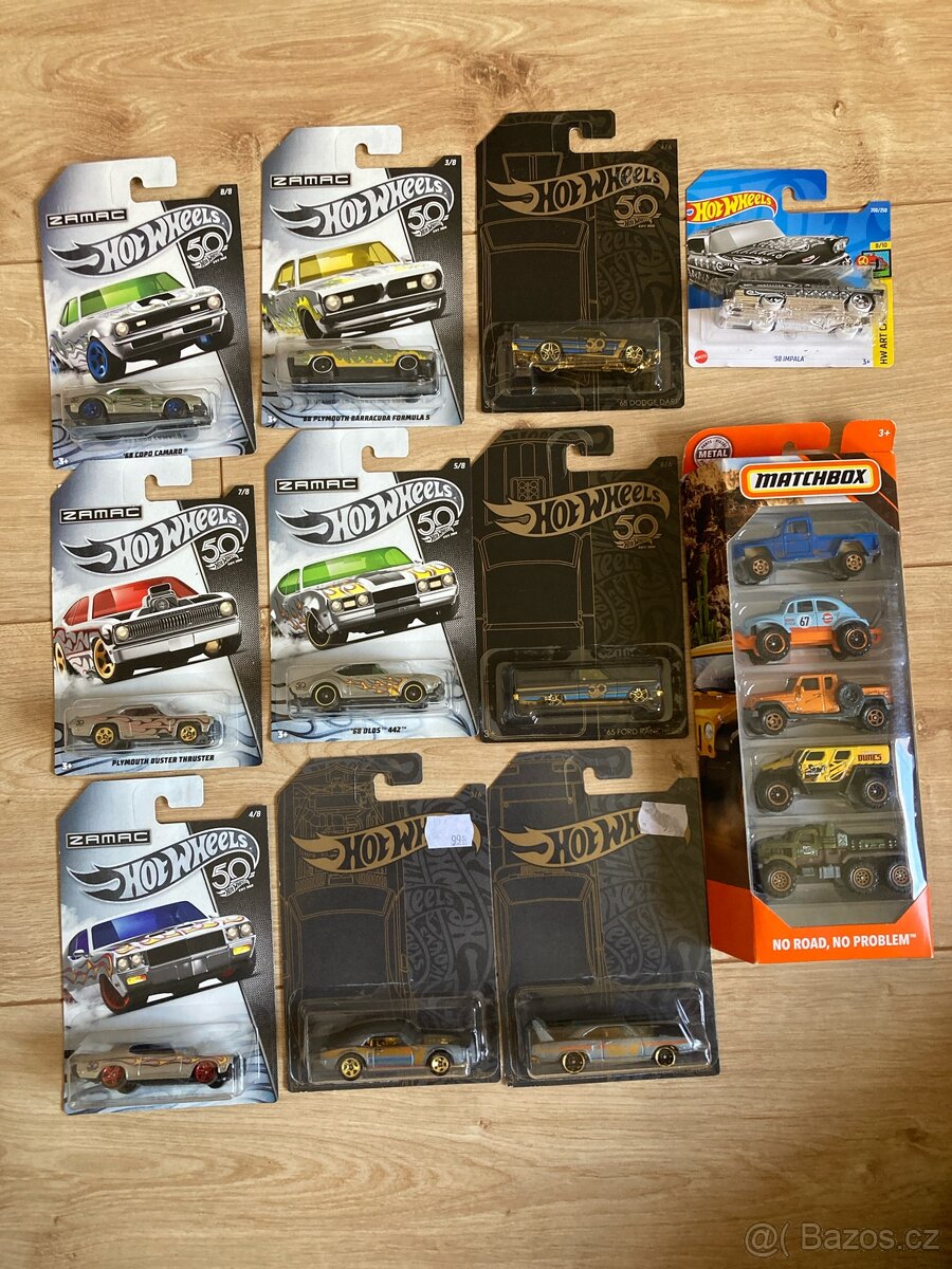 Hot wheels, Matchbox