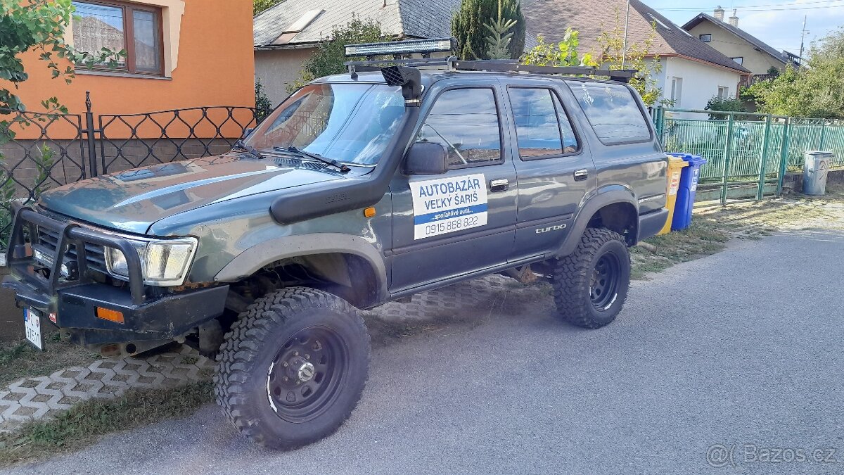 Toyota 4Runner 2,4 tdi z Talianska bez korozie,terenne auto