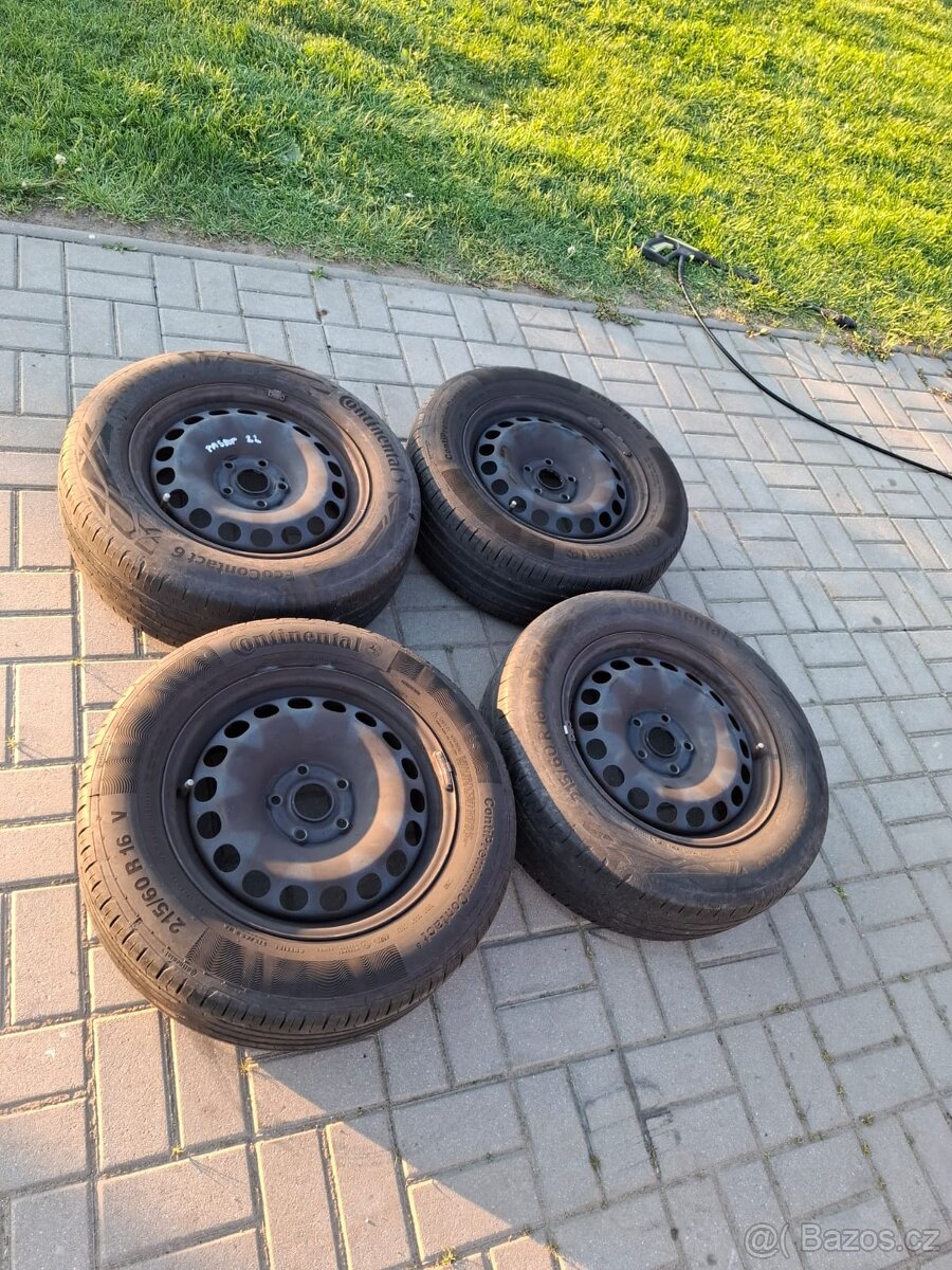 Sada kol VW, Škoda, Audi, Seat...215/60R 16 5x112
