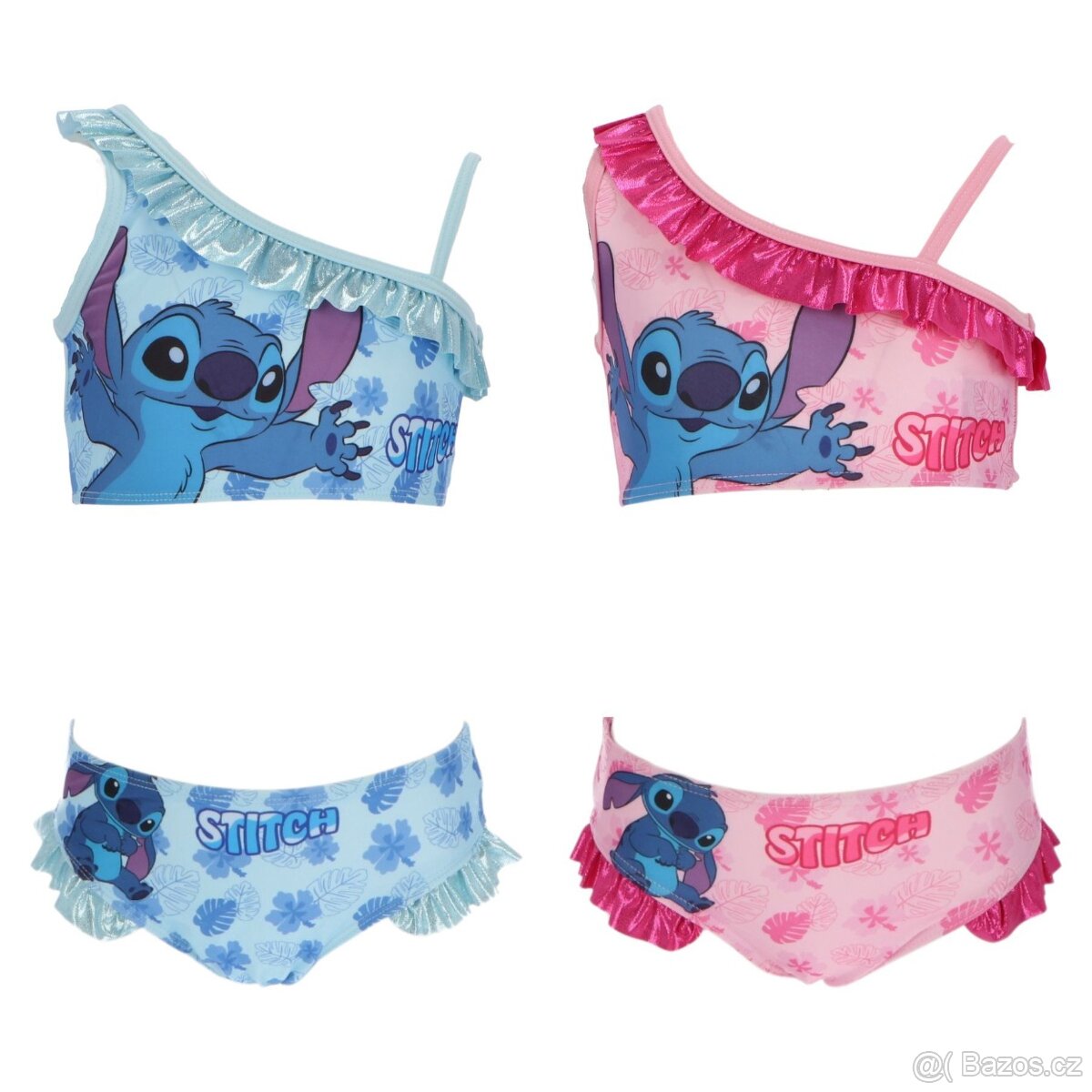 Dvoudílné plavky Stitch, orig. Disney, nové