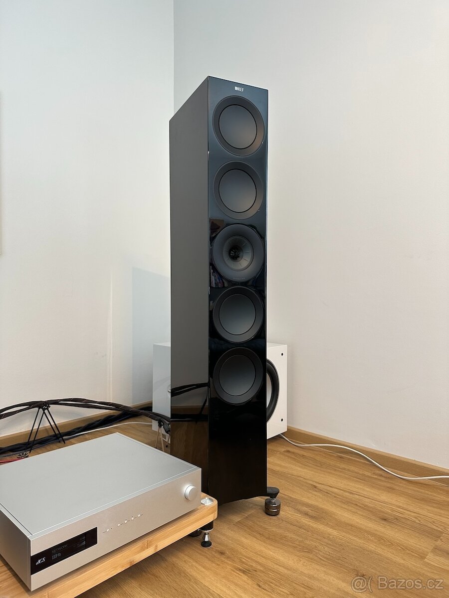 KEF R11 • referenční sloupovky • top stav, orig. krabice