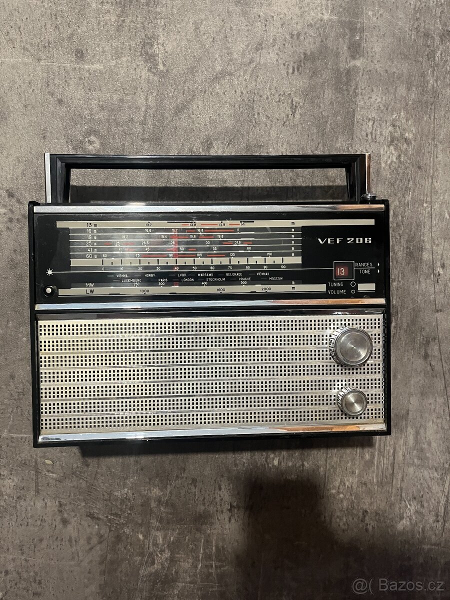 Tranzistorové radio VEF 206