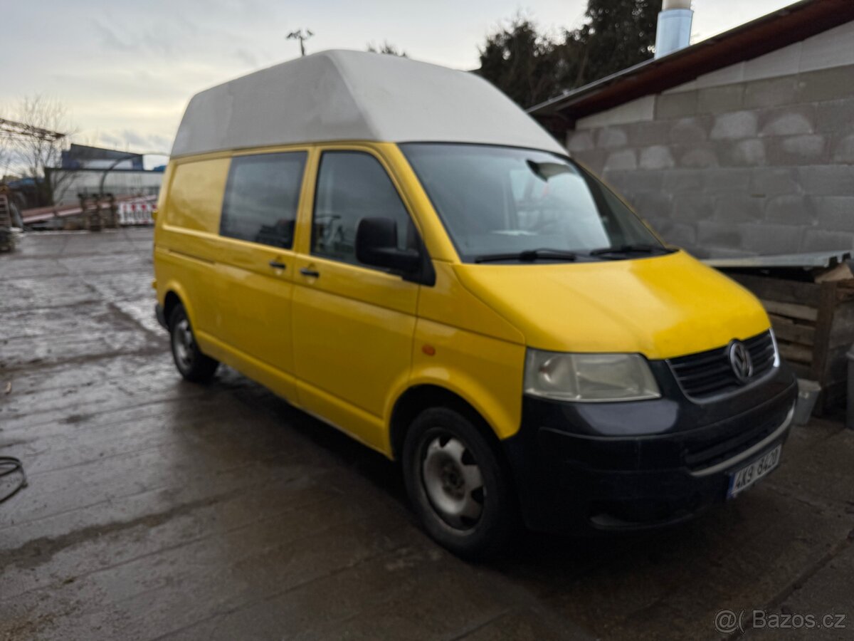Vw transporter T5 4x4 vysoký dlouhý
