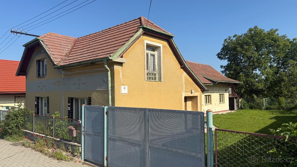 Prodej rodinného domu s krásným pozemkem - Podmoky u Městce