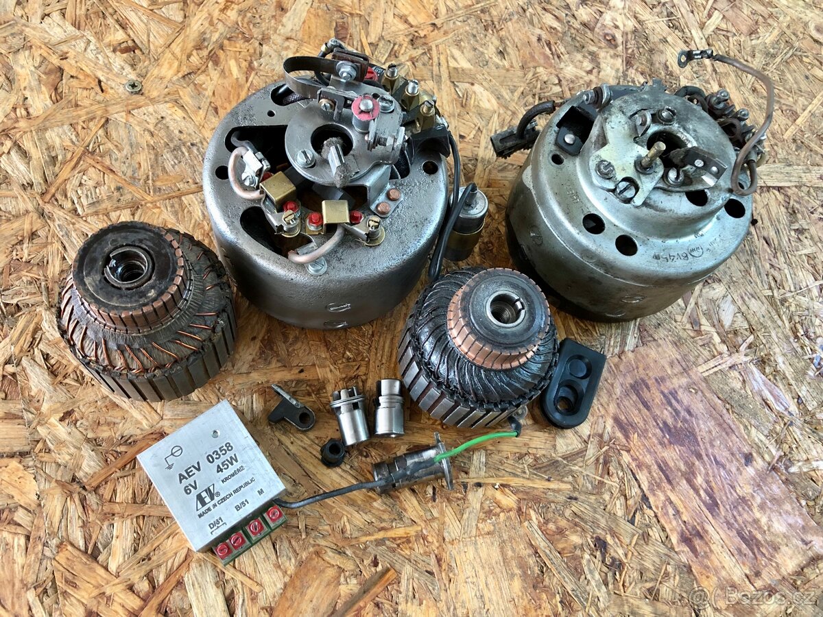 Zapalování DKW NZ 350-1, Jawa Pérák, IŽ 350