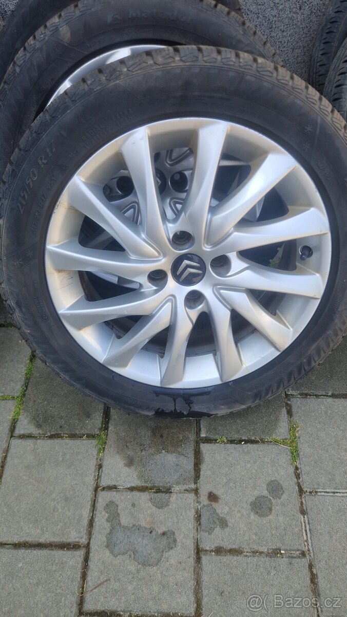 Alu kola citroen picasso 17 zimni