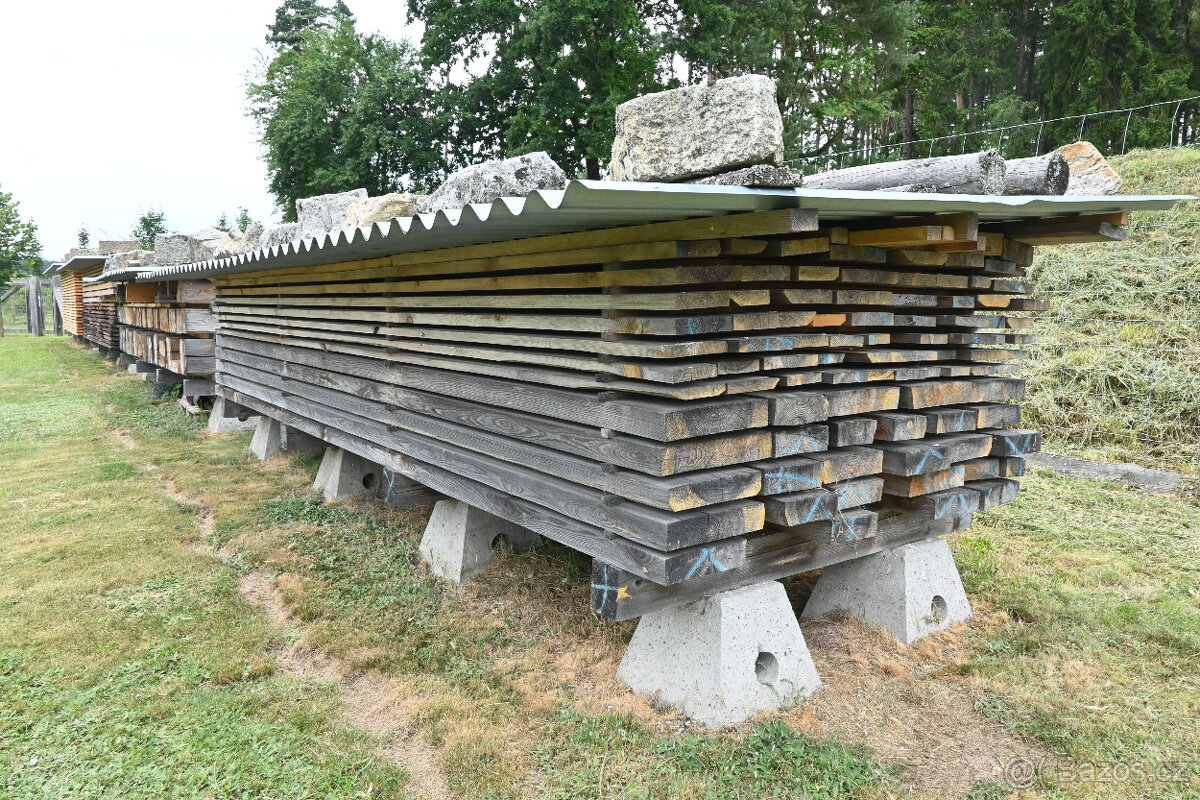 Prodám fošny a prkna – borovice – přirozeně vyschlé