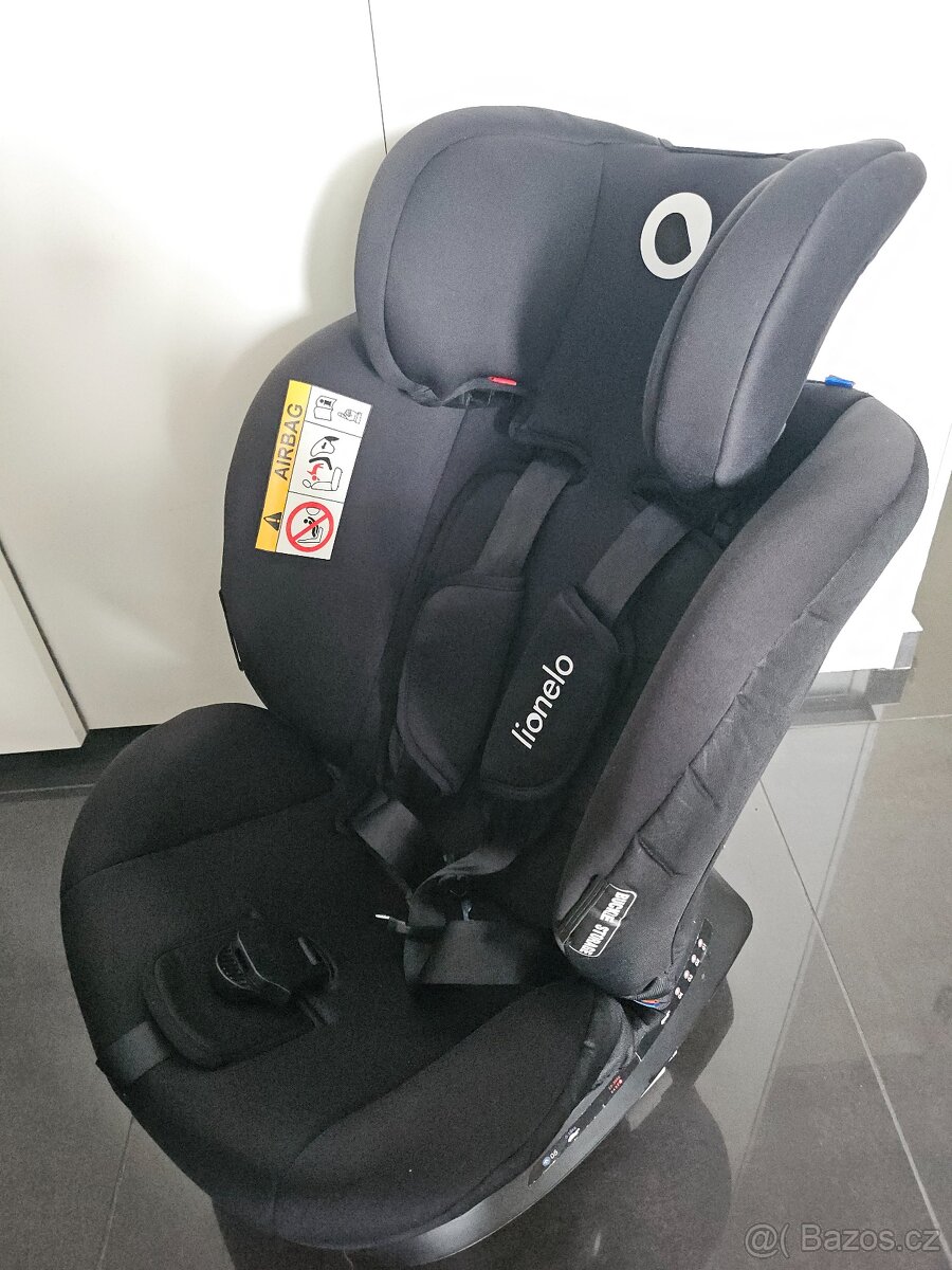 Dětská autosedačka Lionelo Bastiaan One i-Size Black