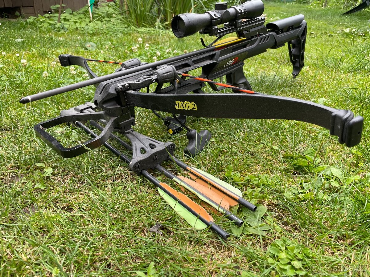 Kuše JAG2 s optikou