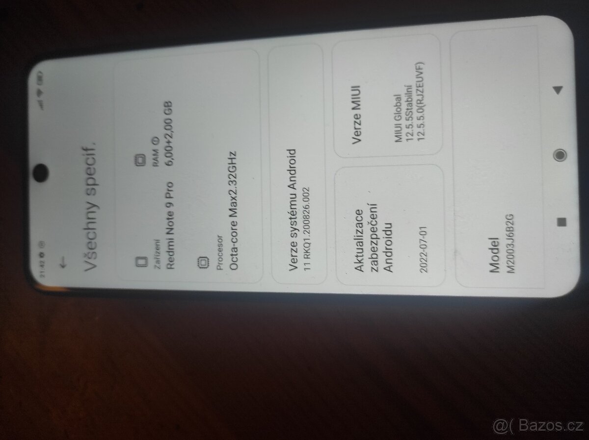 Redmi 9 note pro 128gb