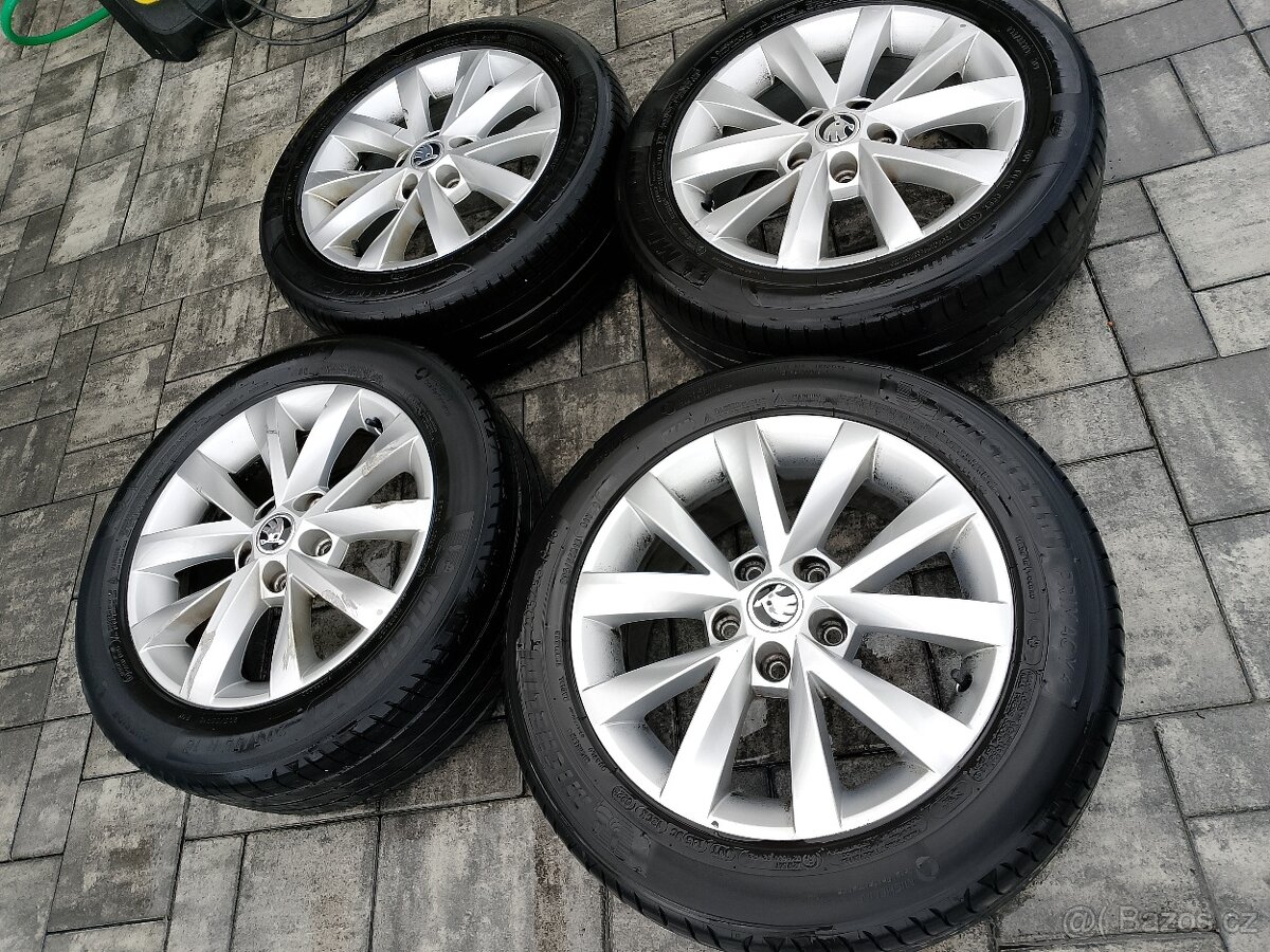 ALU kola škoda Alcatraz r16