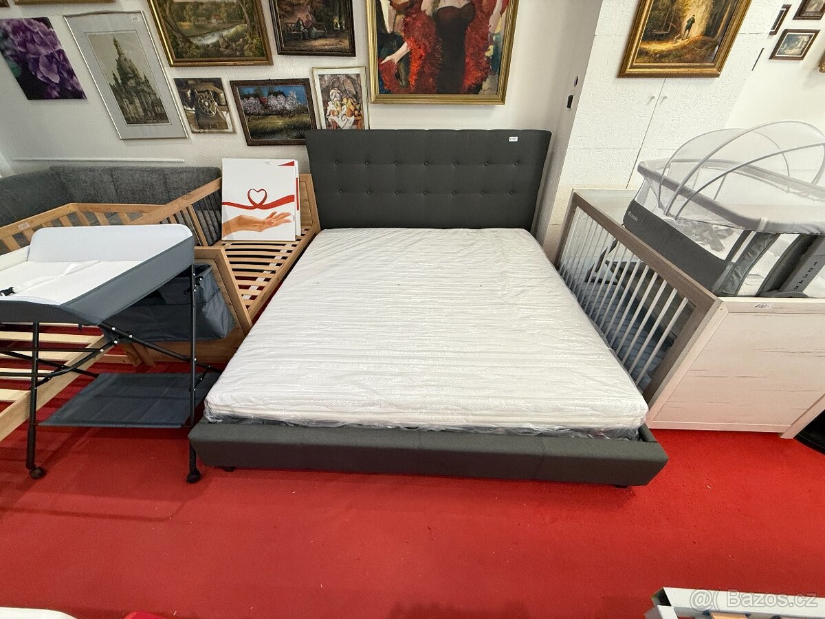 Postel 180x200 KOMPLET NOVÁ 2. jakost