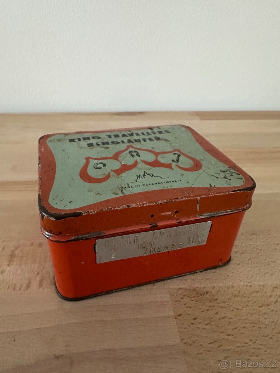 Retro plechová krabička