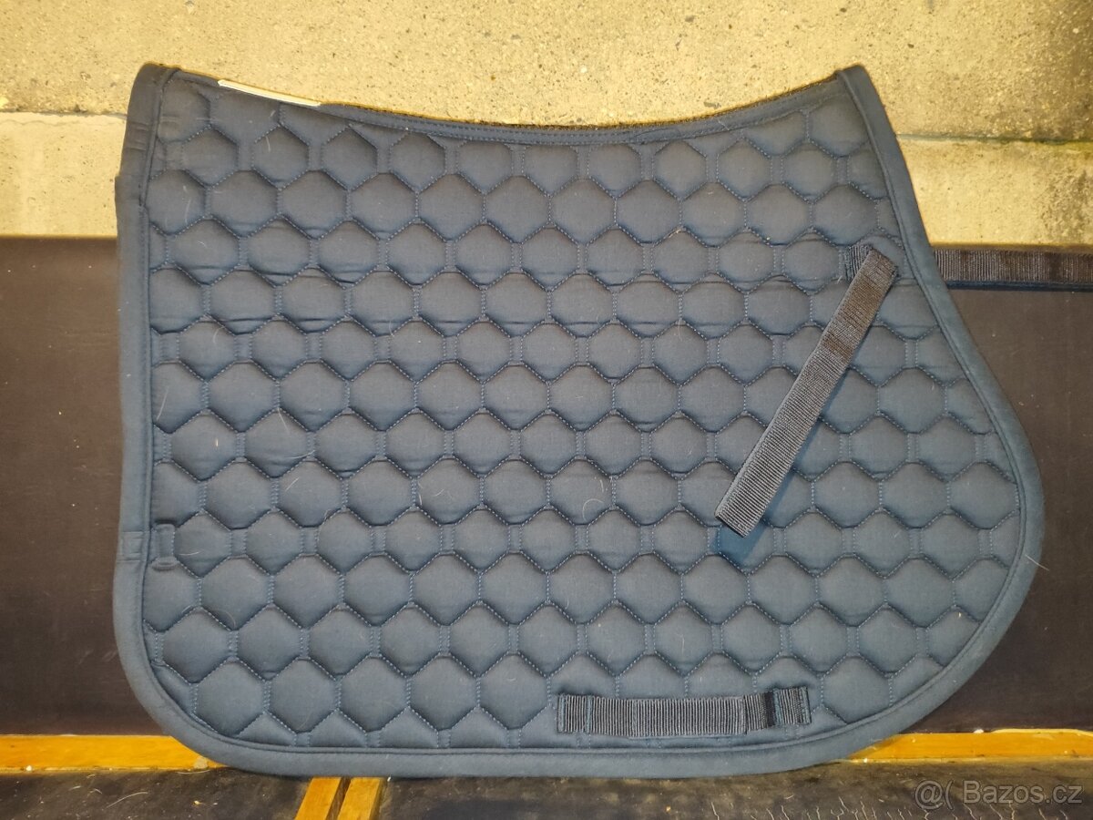 Podsedlová dečka tm. modrá