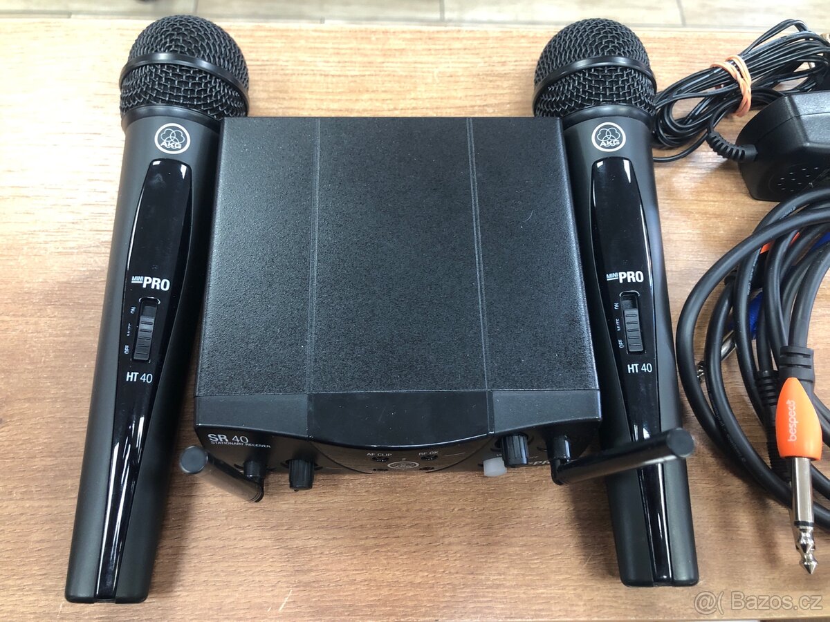 bezdrátový mikrofonní set AKG WMS 40 PRO MINI 2