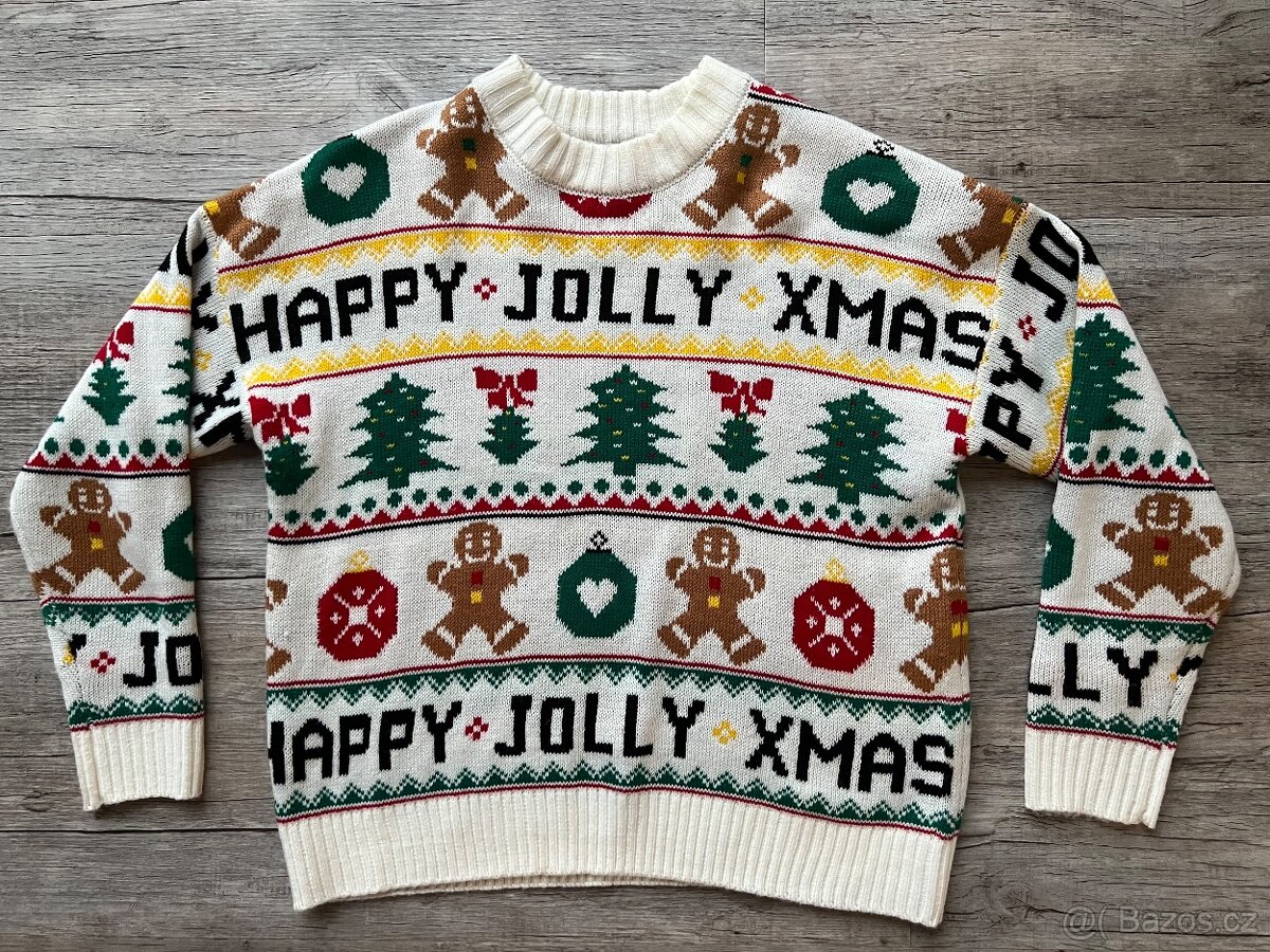 Teplý Vánoční svetr - House brand