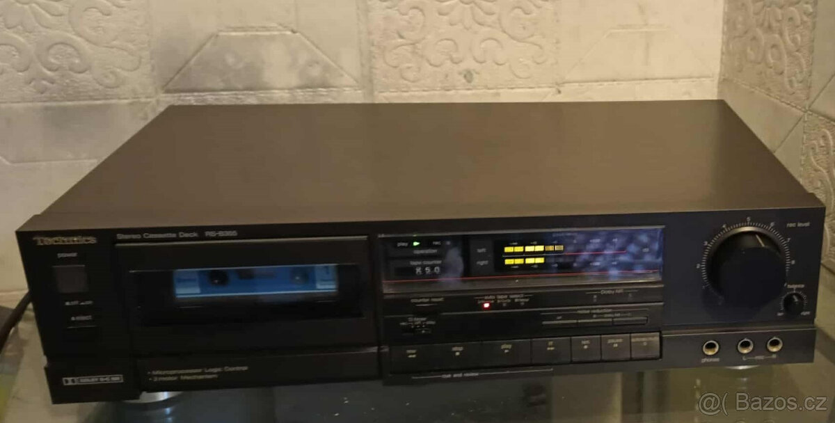 Prodám pěkný tape deck-TECHNICS RS-B355,funkční
