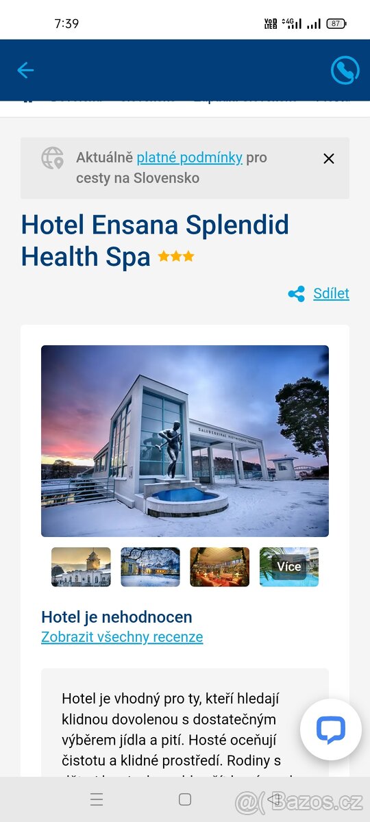 Slovensko all inclusive