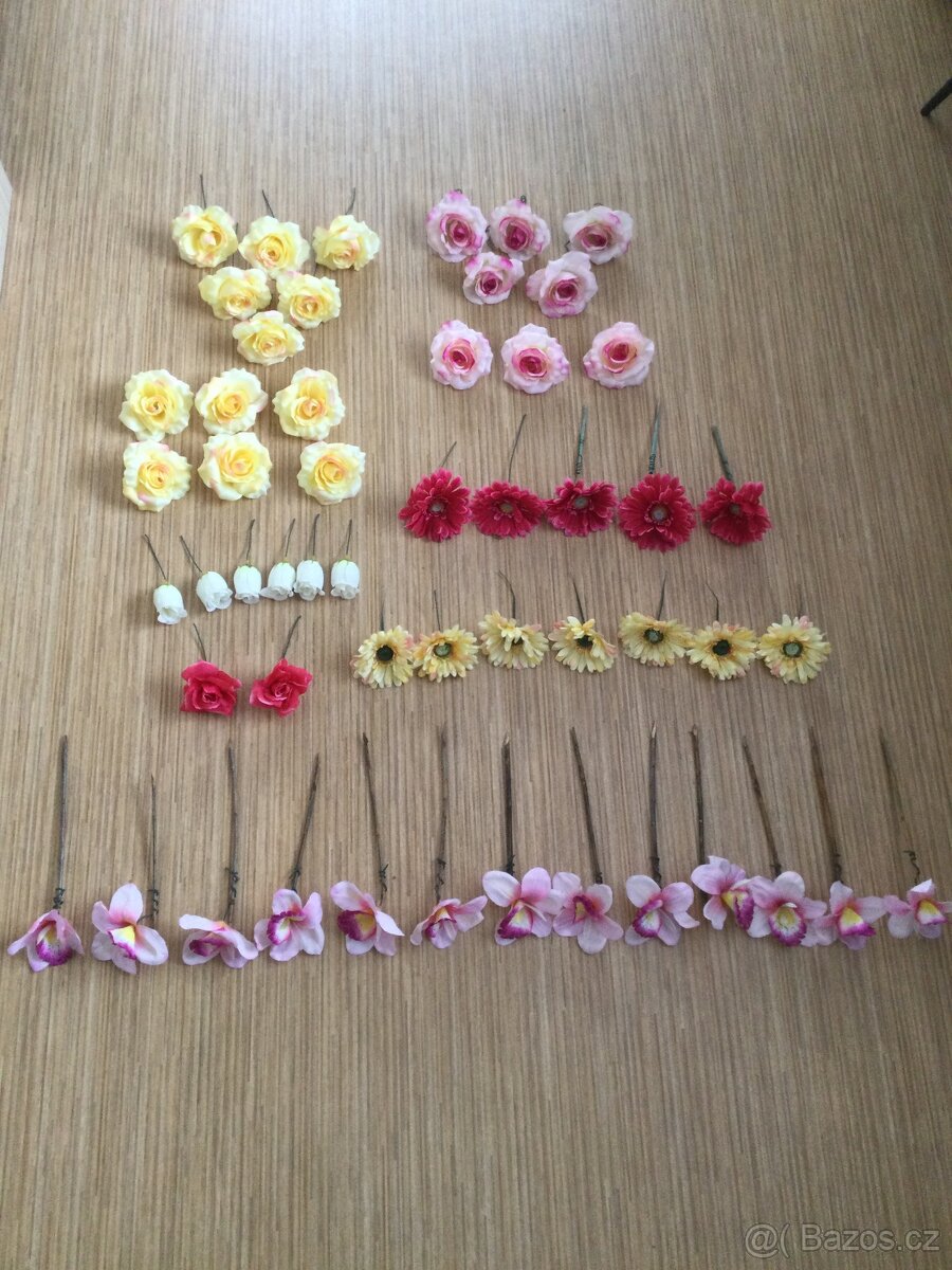 NOVÉ a jako nové umělé květiny 10-25 Kč/ks