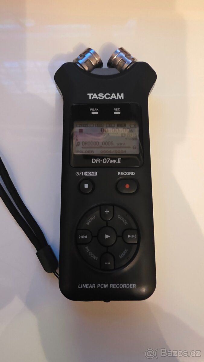 DiktafonTascam DR-07 MKII, Kapesní rekordér