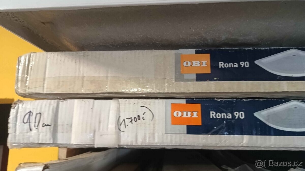 Sprchová vanička 80x80x4cm RONA, nová