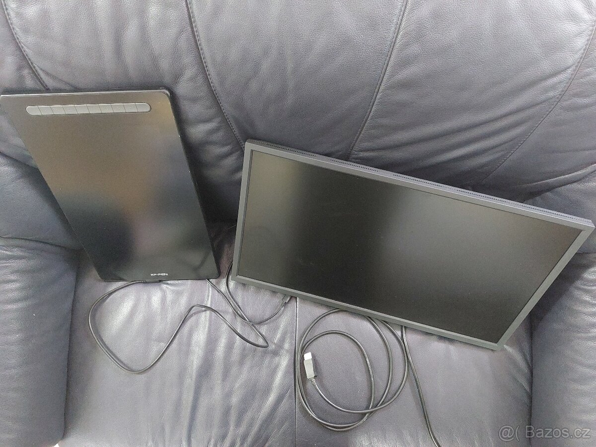Herní monitor BenQ 24.5" a grafický tablet XP-Pen, DOKLADY