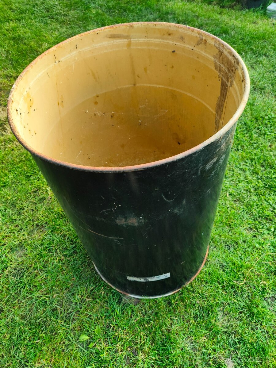 Plechový sud na vodu 200l