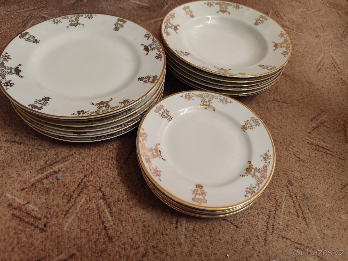 Starožitný jídelní servis