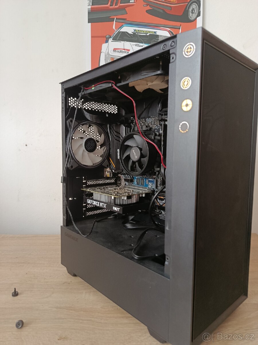Herní PC - RTX 3050, Ryzen 5