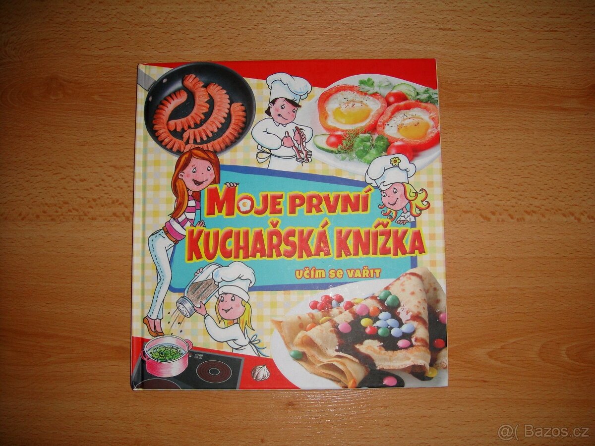 kniha Moje první kuchařská knížka