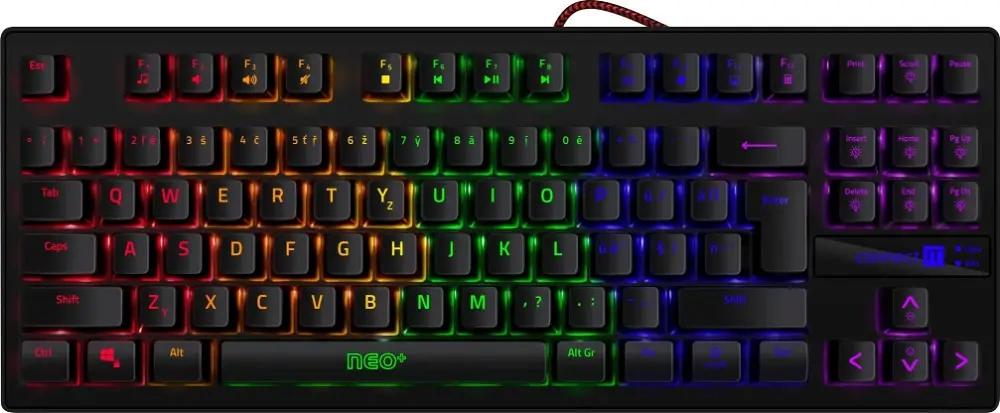 Mechanická klávesnice RGB ConnectIT Compact NEO+