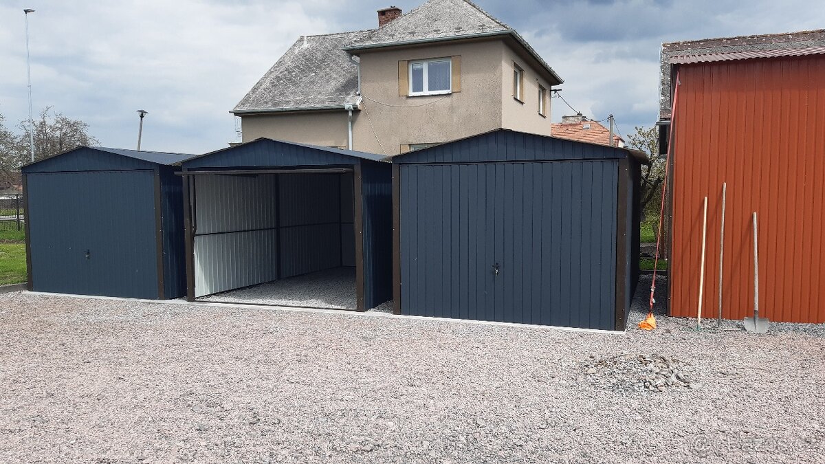 PRONÁJEM PLECHOVÉ GARÁŽE 3x5M