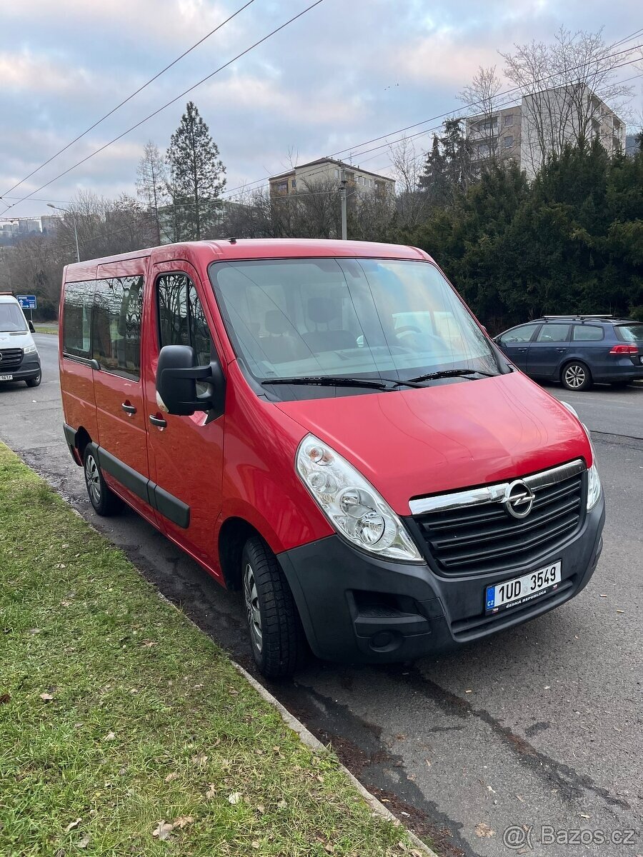 Opel Movano 2.3 CDTi 92kW 9/2015 Automat 8míst možno i ZTP