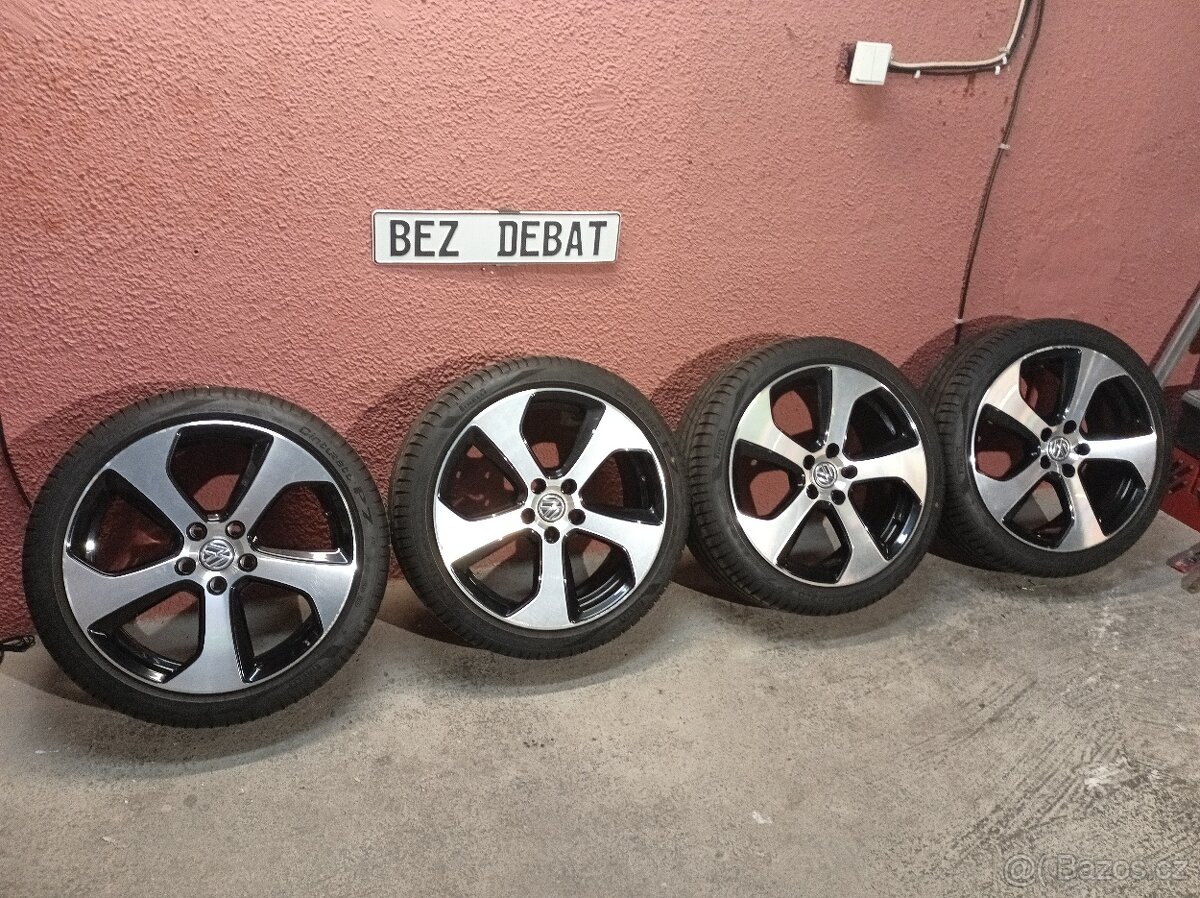 Originální alu kola Austin 18" 5x112 s letními pneu Pirelli