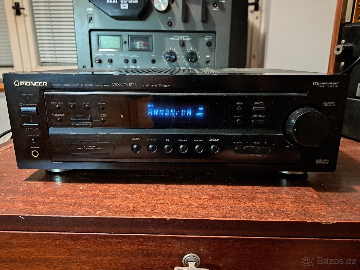 Receiver Pioneer 5.1 VSX-407 RDS funkční