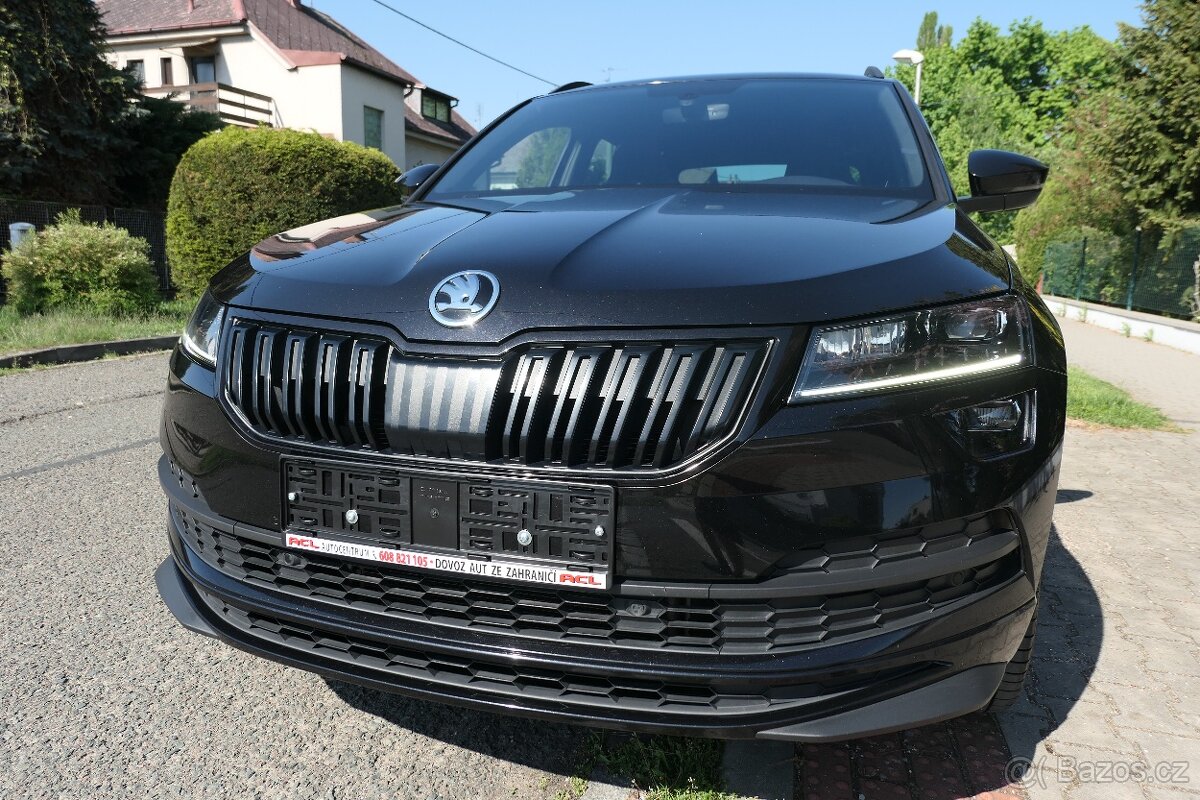 EXKLUZIVNI ŠKODA KAROQ TSI SPORTLINE,ZARUKA KM.