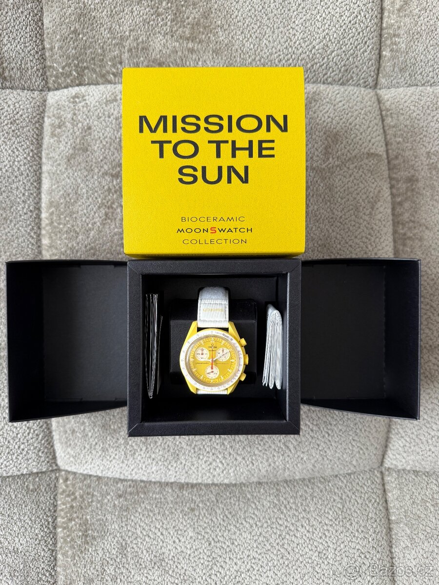 Omega x Swatch Moonswatch mission to Sun