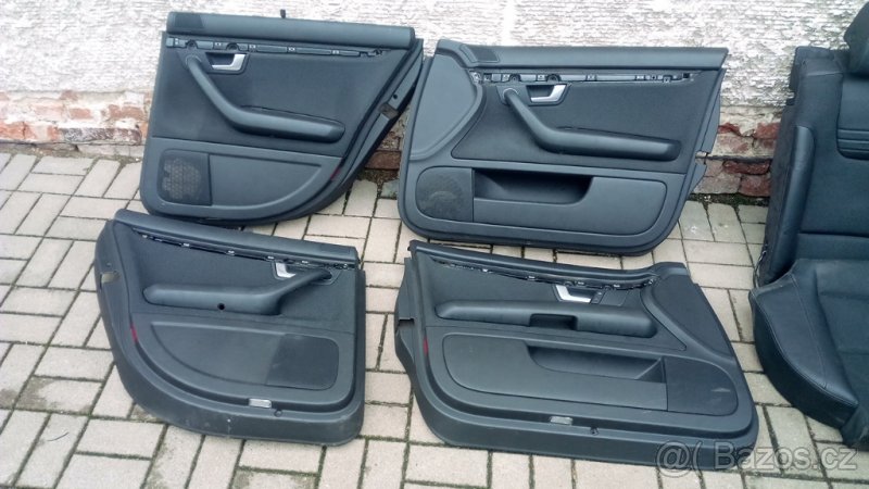 Tapece a sedadla S-line audi A4 B6/B7