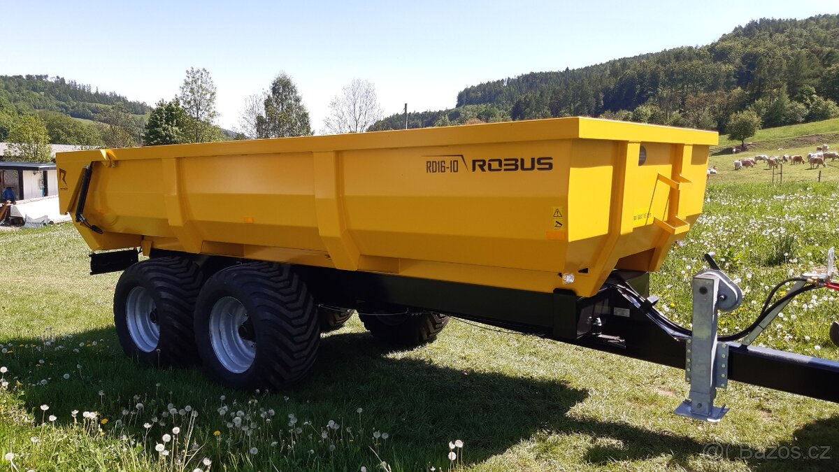Traktorový návěs,Vlek za Traktor,Vlečka,Přívěs,Dumper 16t