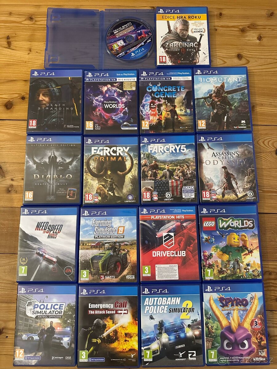 Hry na playstation 4