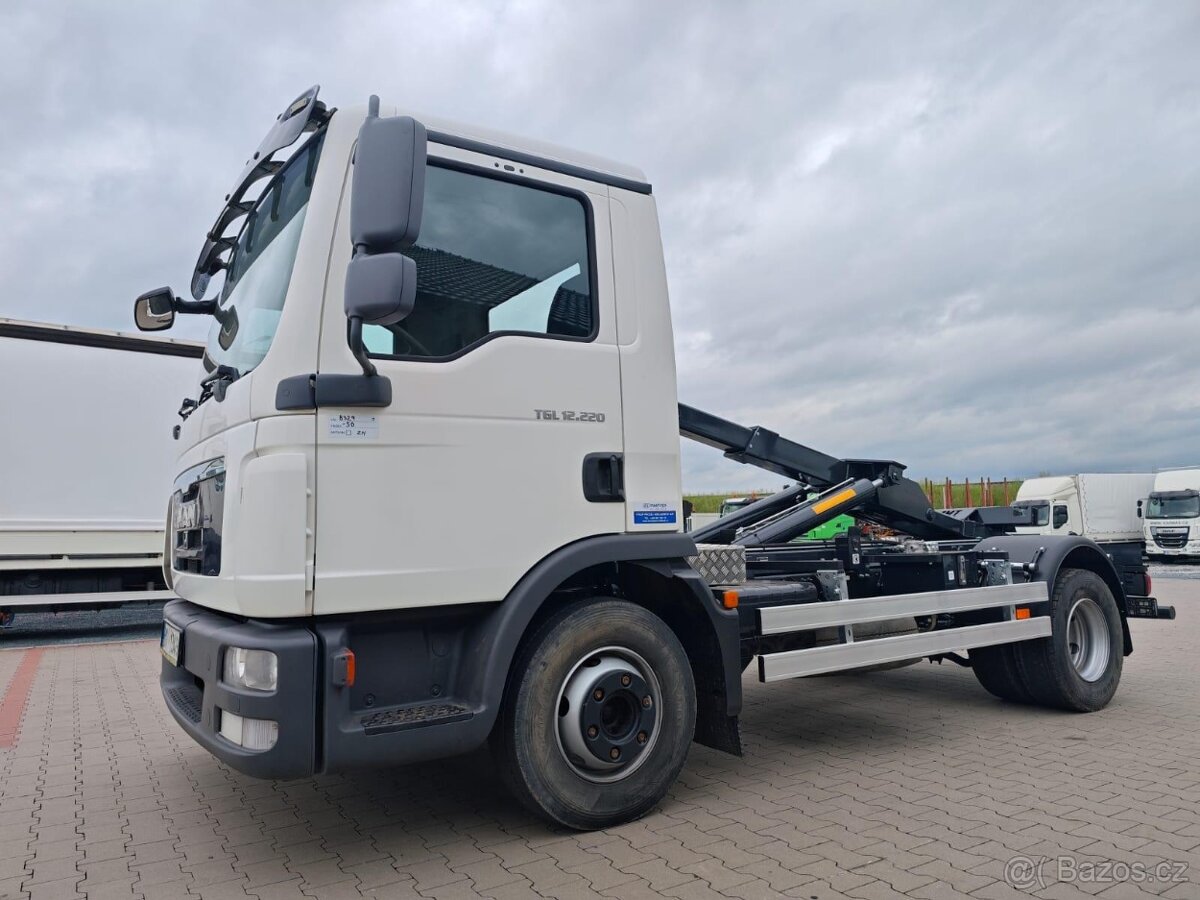 MAN TGL 12.220, nový 8T HÁKOVÝ NOSIČ
